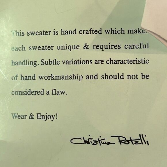 Christina Rotlli sweater  - Picture 5 of 8